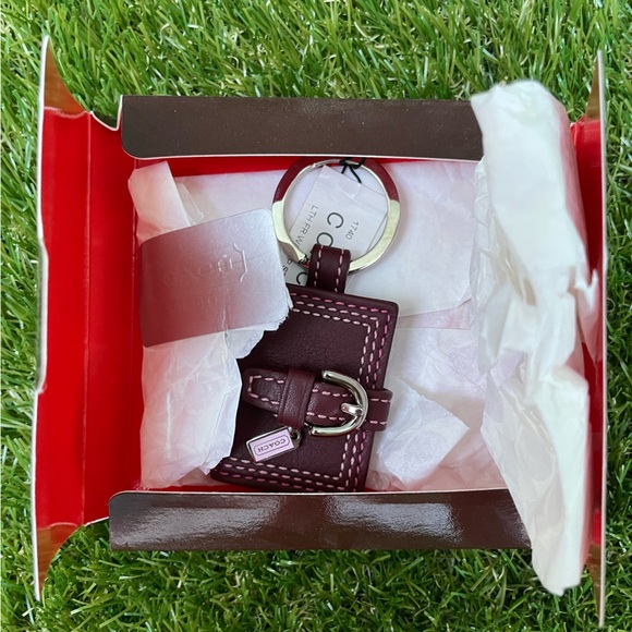 Vintage Coach Mini Photo Keychain | Brand New - Picture 9 of 10